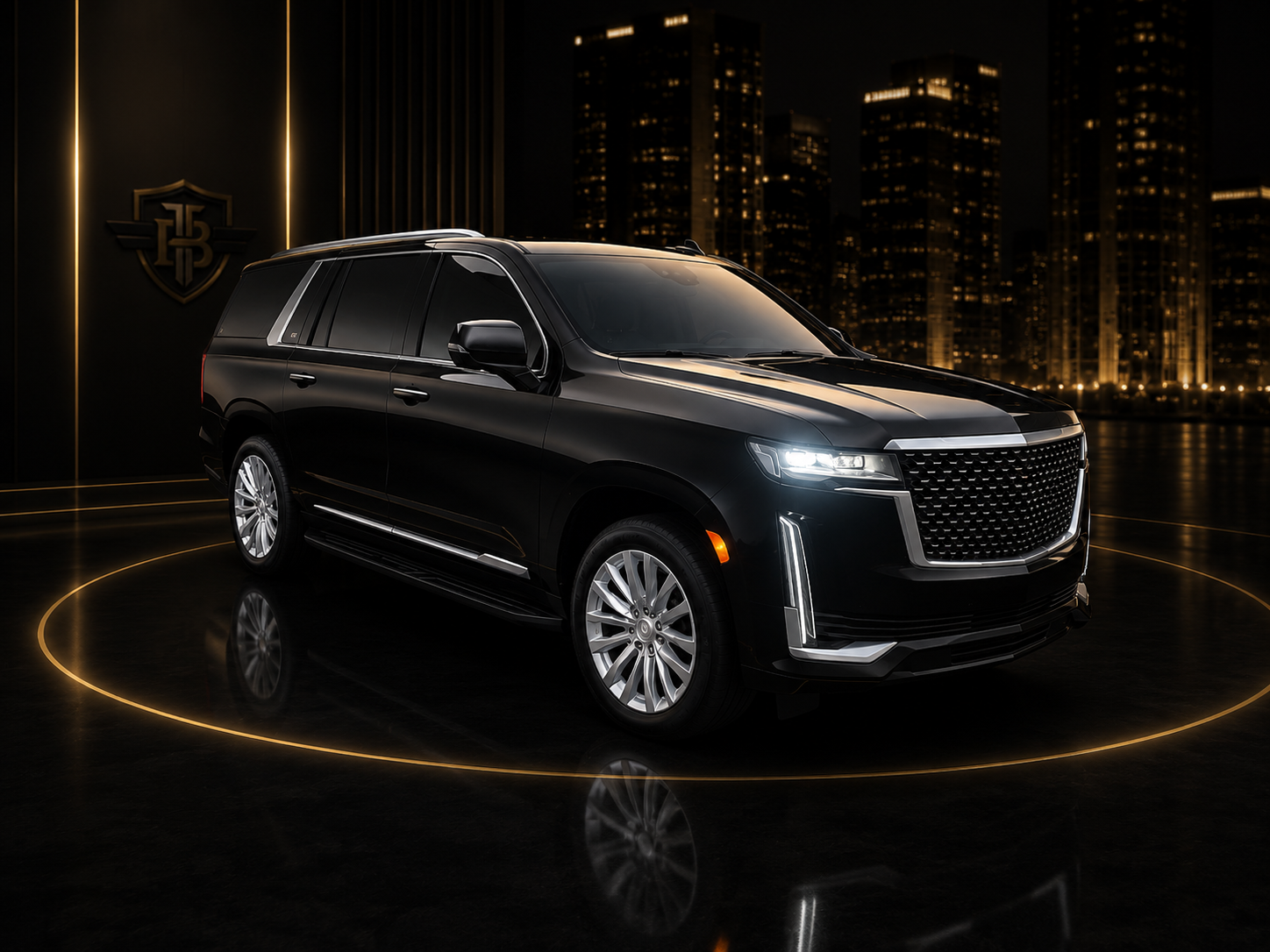 Cadillac Escalade angle view