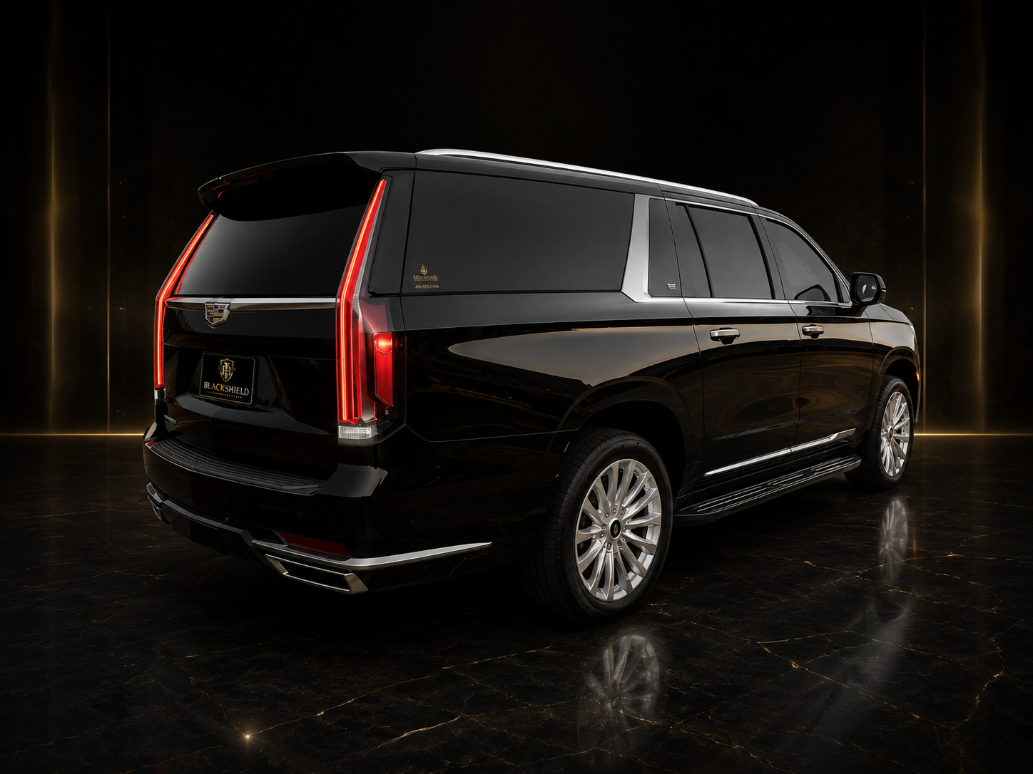 Cadillac Escalade rear view